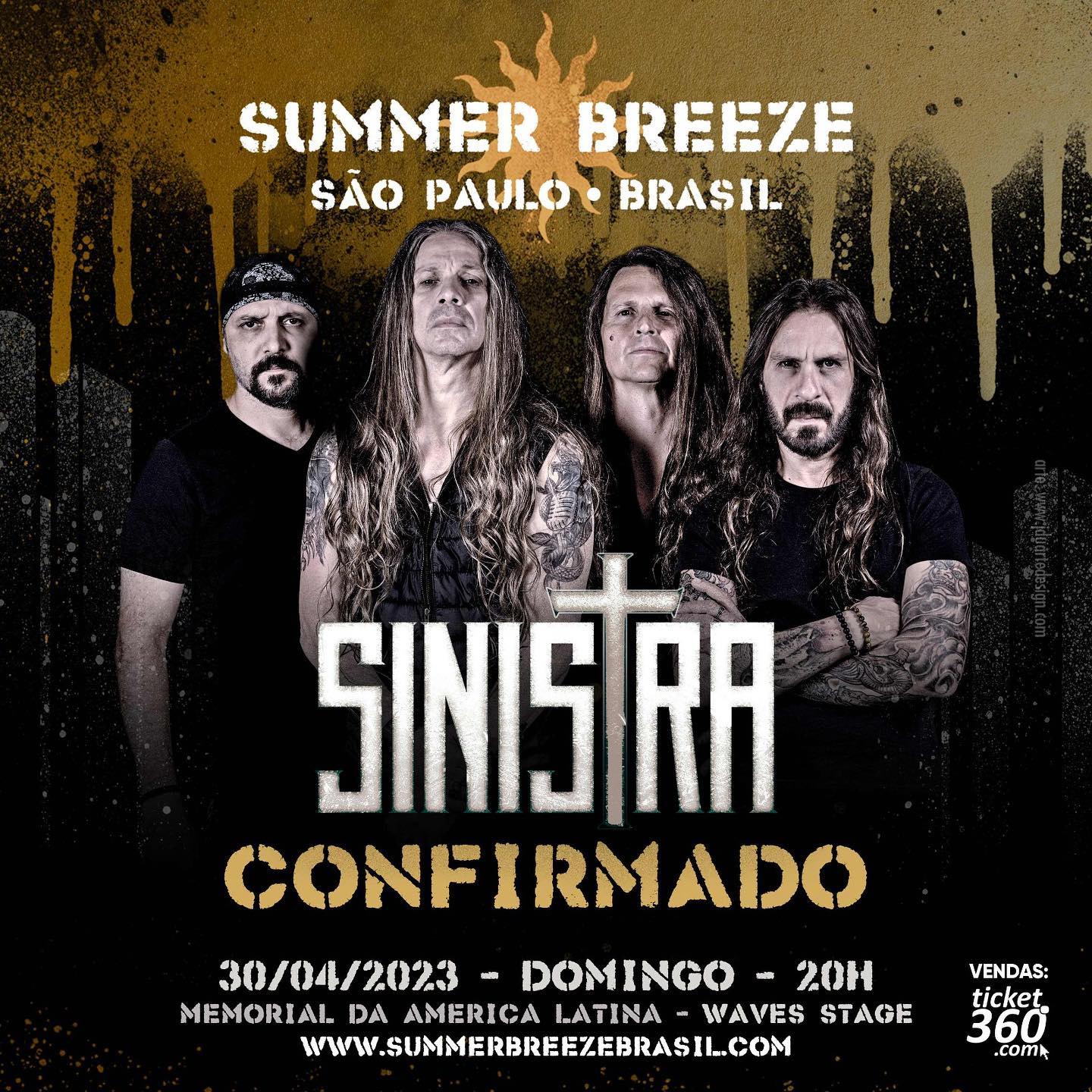 Summer Breeze Brasil 2023 anuncia a banda Sinistra como mais uma atração do  festival - Hell Yeah Music Company